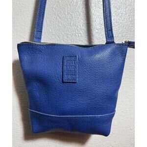 Portland Leather Goods Festival Crossbody Bag - Molino Blue